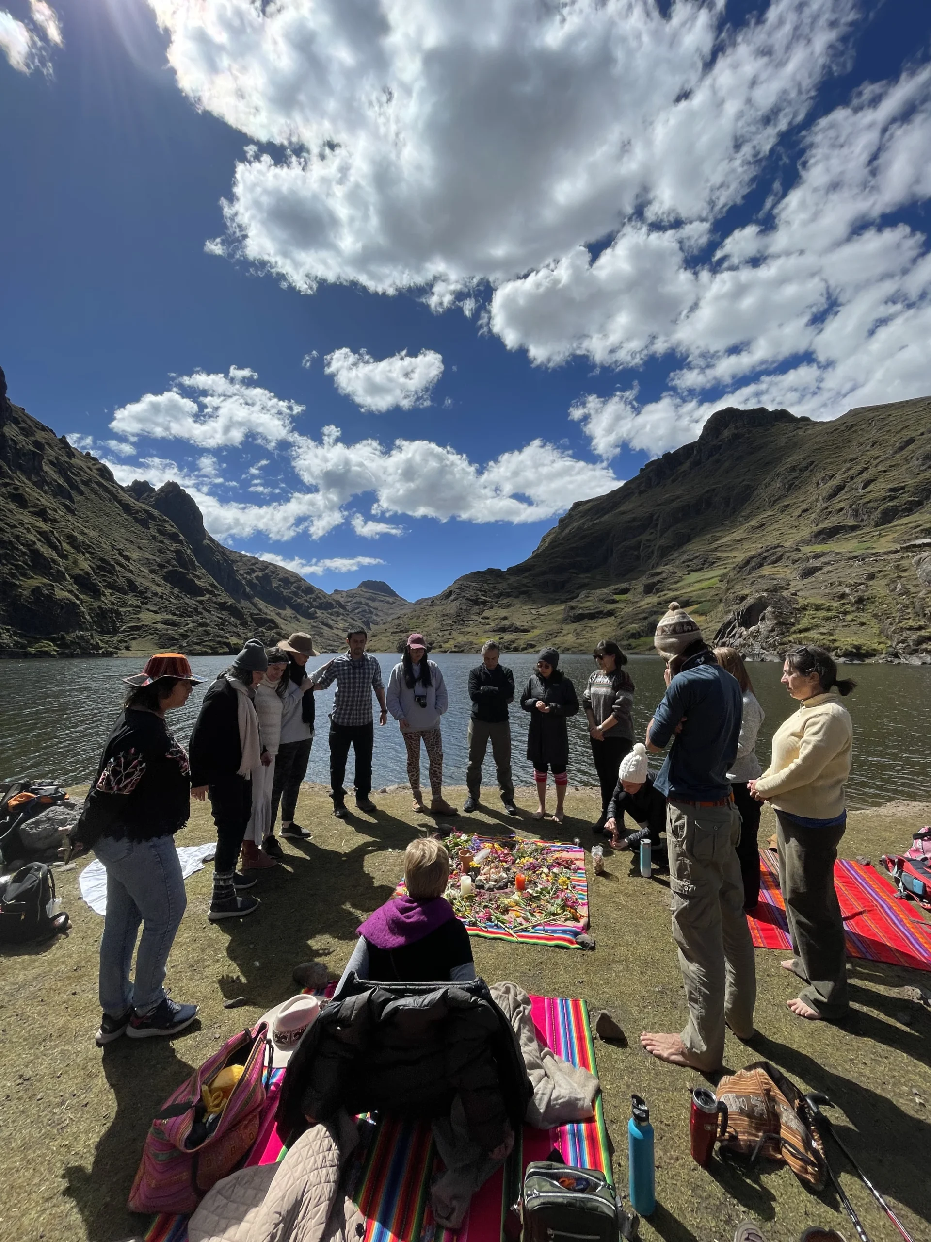 Retiro en Pisac, Perú, con Ignacio Domínguez Lemoine.