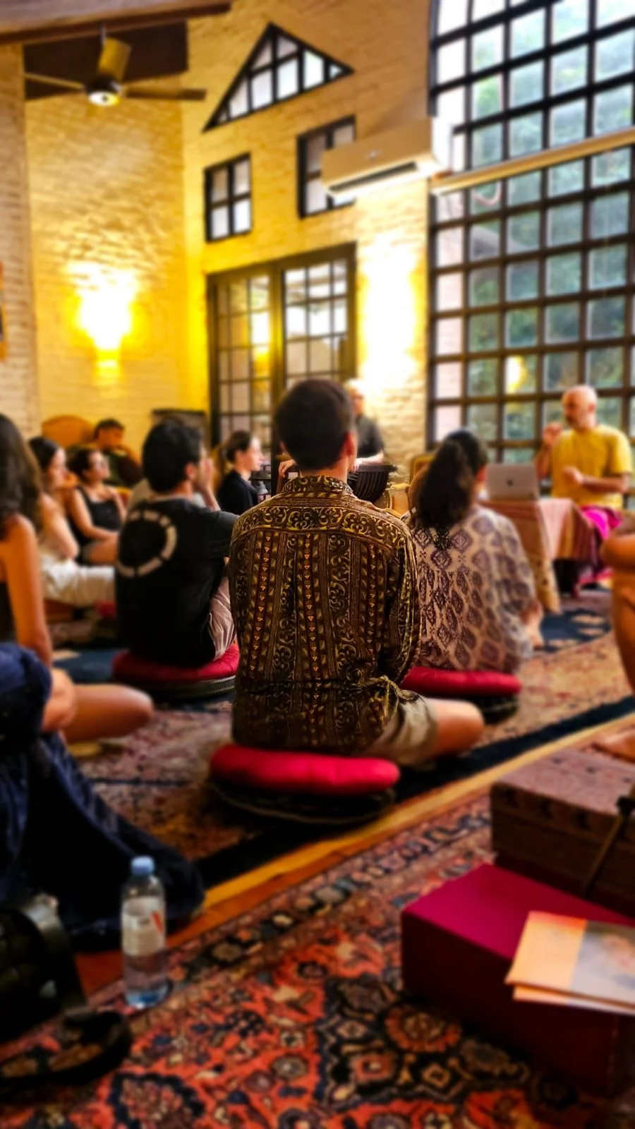 Encuentro grupo de meditación, Argentina, con Ignacio Domínguez Lemoine.
