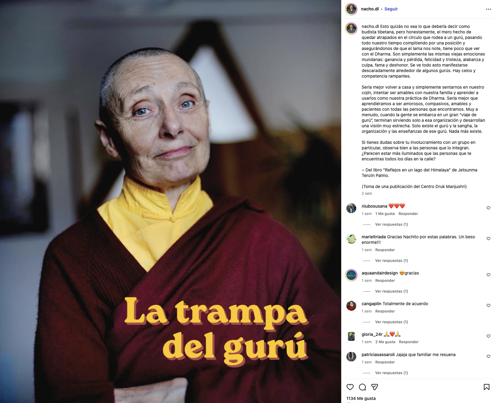 Publicaciones de Ignacio Domínguez Lemoine en Instagram.